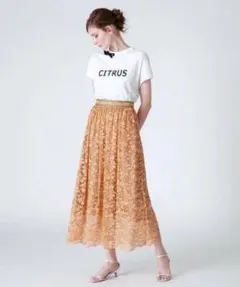 ルルウィルビー　レース　スカート