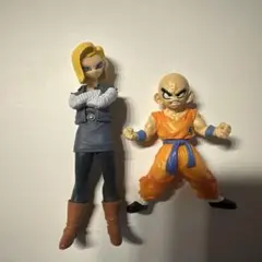ドラゴンボール フィギュア 人造人間18号 クリリン セットのサムネイル