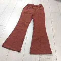 devirock フレアパンツ テラコッタ