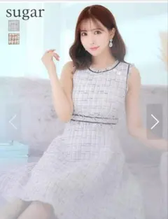 robe de fleurs ドレス　S アイボリー