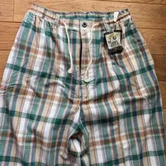 メンズ チェックパンツ（未使用）
