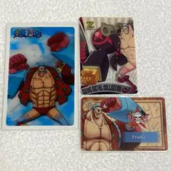 ONE PIECE ワンピース フランキー カード セット　クルー証明書　等