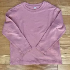 UNIQLO 長袖カットソー 130 ピンク