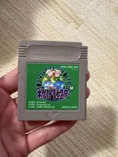 ゲームボーイ ポケットモンスター 緑 ソフト　動作確認済み　00A