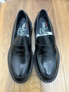未使用　Strober ブラック フラットシューズ 24.5 ドイツ　レザー　革 未使用 Strober ブラック フラットシューズ 24.5 ドイツ レザー 革