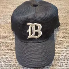 【イッチー様専用】黒メッシュキャップ Bロゴの刺繍付き