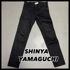Shinya yamaguchi ブラックデニムジャケット 2025年最新】シンヤ ヤマグチの人気アイテム - メルカリ