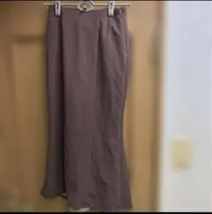 マジェスティックレゴン　マーメイドスカート　茶