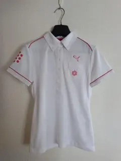 PUMAプーマゴルフ♪ポロシャツ白Ｍ