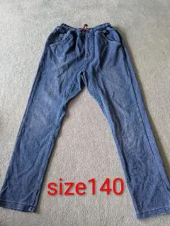 デニム風 長ズボン サイズ140　FOKIDS
