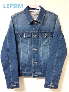LEPSIM レディース ジージャンデニムジャケット