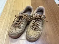 NIKE AIR FORCE 1 ブラウン スニーカー