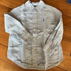4T 110ラルフローレン　ボタンダウンシャツ