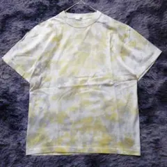 新品 オズモーシス タイダイ染め Tシャツ 半袖カットソー ノベルティ イエローのサムネイル