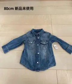 80cm ベビー服 デニムジャケット babygap ベビーギャップ アウター