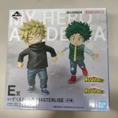 僕のヒーローアカデミア　E賞　いずく＆かつき MASTERLISE フィギュア