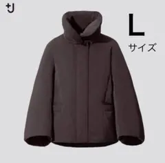 ユニクロ＋Jハイブリッド ダウンジャケット ワイン LサイズUNIQLO+J