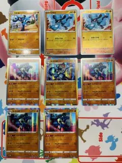 8種 ポケカ ルカリオ リオル まとめ売りセット - メルカリ