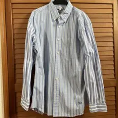 ユニクロ × JW ANDERSON 　オーバーサイズストライプシャツ（長袖）M