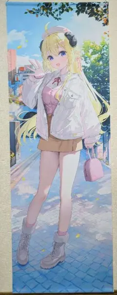 ホロライブ hololive 角巻わため 等身大タペストリー ふーみ C101 2026年最新】角巻わため タペストリー ふーみの人気アイテム - メルカリ