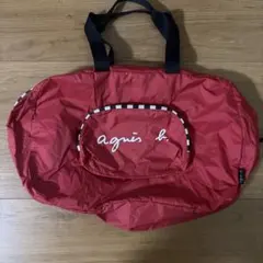 agnes b. アニエスベー トートバッグ レッド