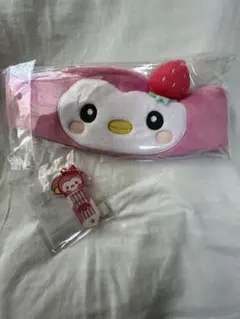 ジェオチャム　ぽぽ　ヘアバンド　ネームタグ