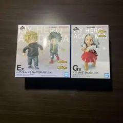 一番くじ　ヒロアカ　いずく　かつき　エリ　フィギュアセット