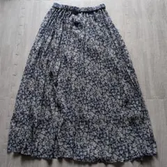 LOWRYS FARM　スカート　小花柄 可愛い　オシャレ