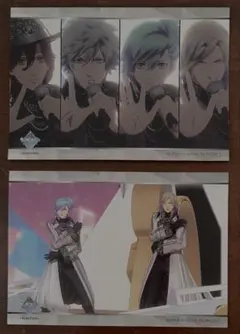 うたプリ タブナイ ナンジャ イラストシートJINN-Ω-RA 嶺二蘭丸藍カミュ