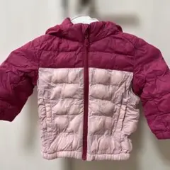 UNIQLO ピンク系ダウンコート 80cm
