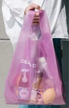 2024限定品 DEAN&DELUCA ショッピングバッグ EVAブルーベリー