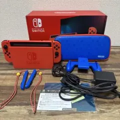Nintendo Switch マリオレッド×ブルー　本体 付属品　箱あり