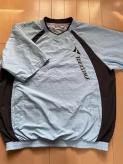 TOURSTAGE メンズジャケット L 水色/黒