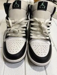 Air Jordan ハイカットスニーカー ホワイト/ブラック/グリーン