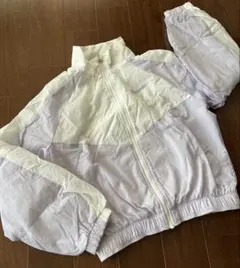 【Nike 150】ラベンダーホワイト　ウーブンジャケット