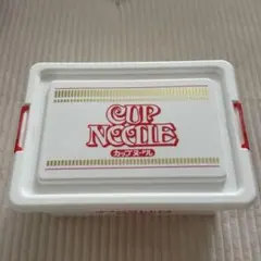 【未開封】カップヌードル 収納ケース コンテナ（カップ麺2個入り）