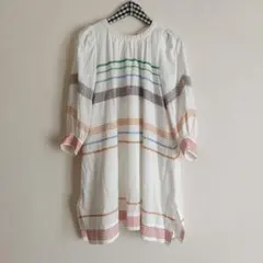 MILK FED. 刺繍チュニック　ワンピース