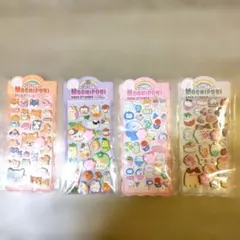 【もちぷにデコシール】4種類　もちぷにシール　おしりシール　ぷにぷにシール