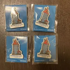 ムーミンバレーパーク　非売品　ピンバッジ 4個セット
