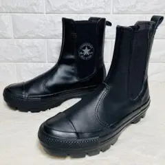 【極美品】コンバース レザー オールスター SG チャンク SHIN-HI 25