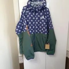 【新品】THE NORTH FACE ナイロンジャケット Lネイビー/グリーン