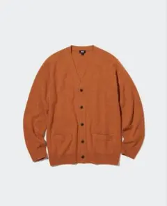 【UNIQLO 】ラムVネックカーディガン