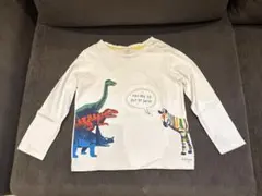 Paul Smith キッズ 長袖カットソー 恐竜 ゼブラ
