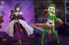 魔法少女にあこがれて　マジアベーゼ　レオパルト　vivitフィギュア　セット