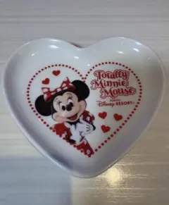 ミニーマウス ハート型皿 東京ディズニーリゾート