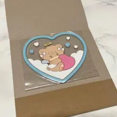 mikko illustrations クリアラバーコースター latte