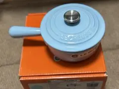 ル・クルーゼ　スカイブルー　ソースパン　16cm　新品未使用のサムネイル