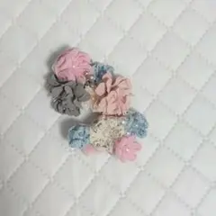 28.ヘアクリップ2点　つまみ細工　七五三　成人式　卒業式　 入学式　和装