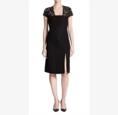 CARVENカルヴェン♡レース ドレス ワンピース サイズ38Blackブラックのサムネイル