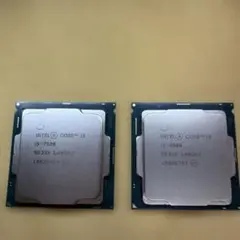 Intel Core i5-7500・i5-8500 CPU 2個セットのサムネイル
